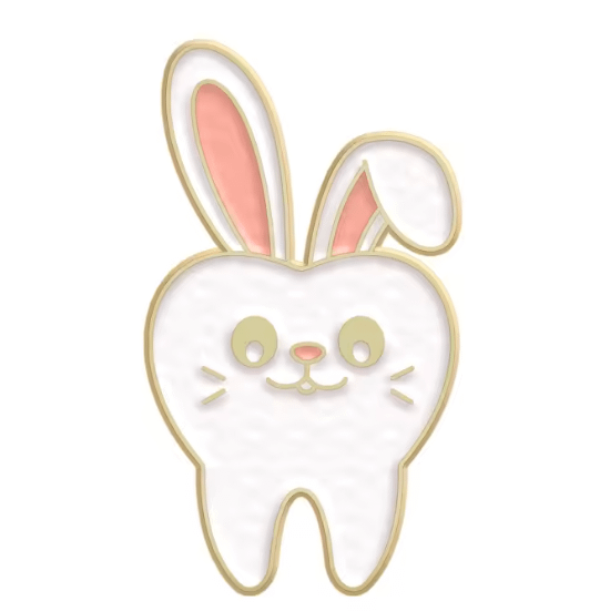 Bunny Tooth Pin